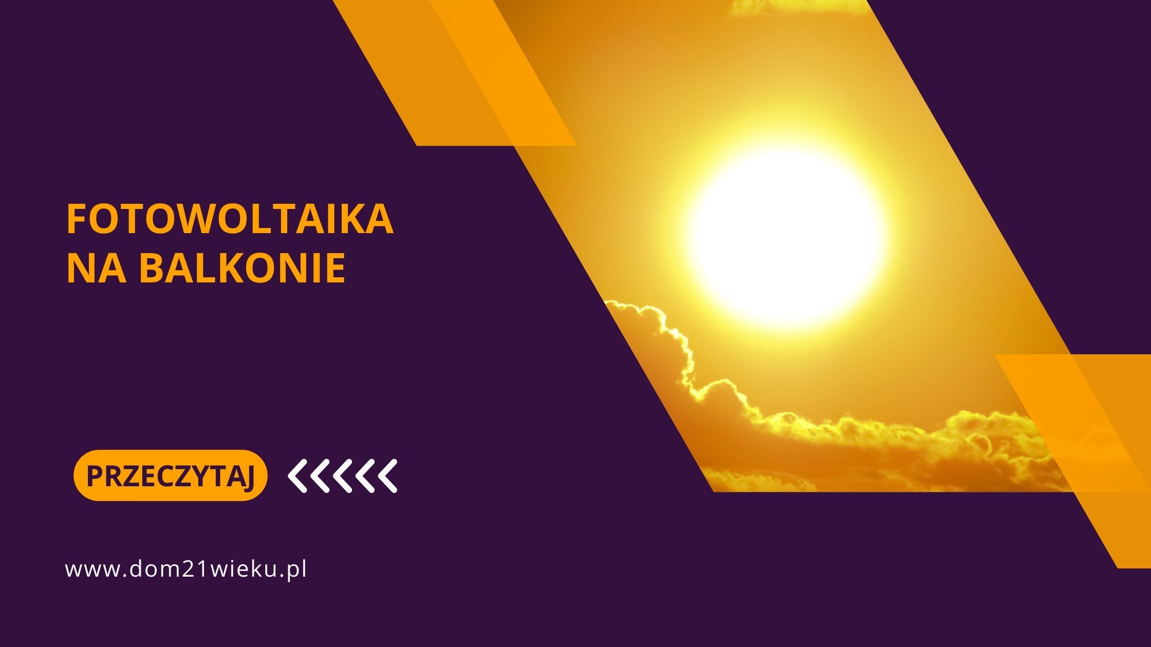 Fotowoltaika na balkonie