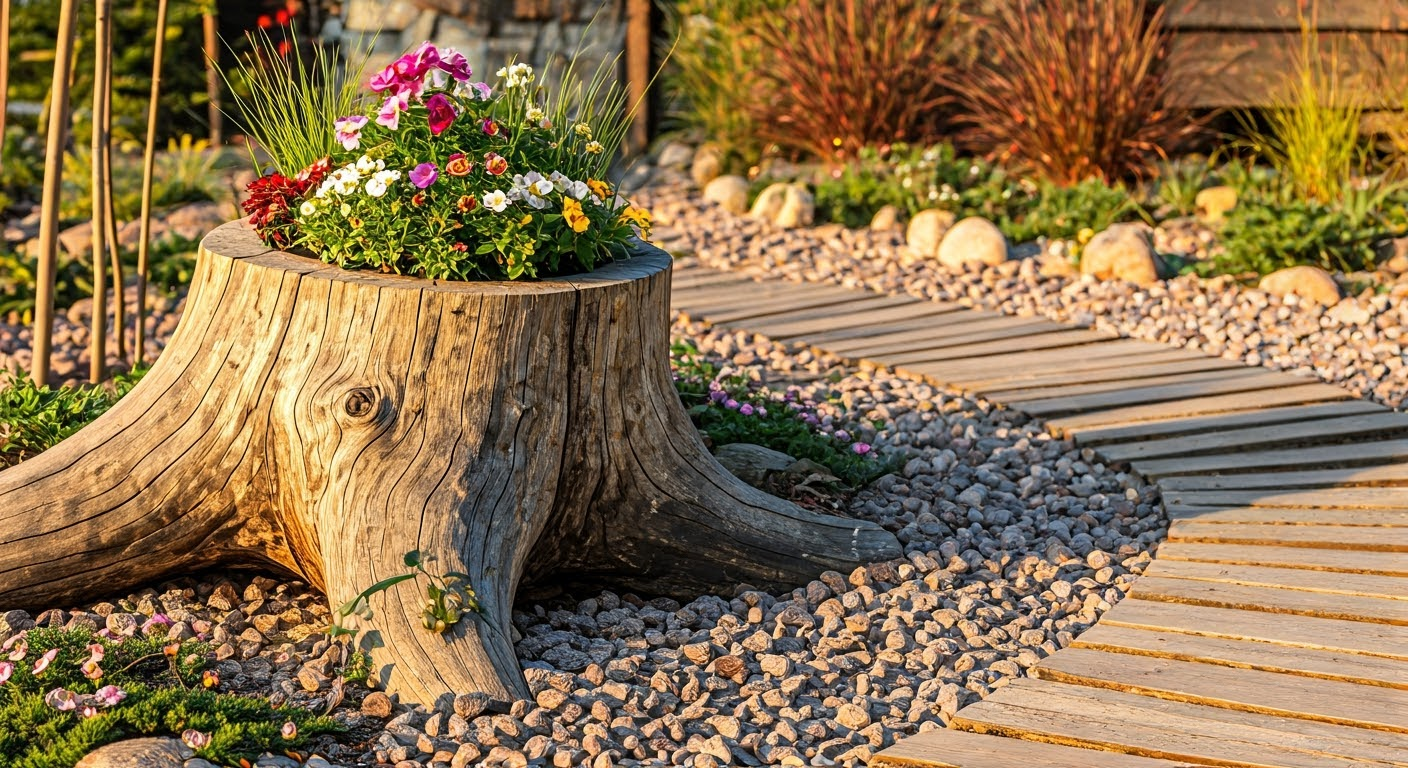 Co można zrobić z pnia drzewa? Kilka przykładowych rzeczy