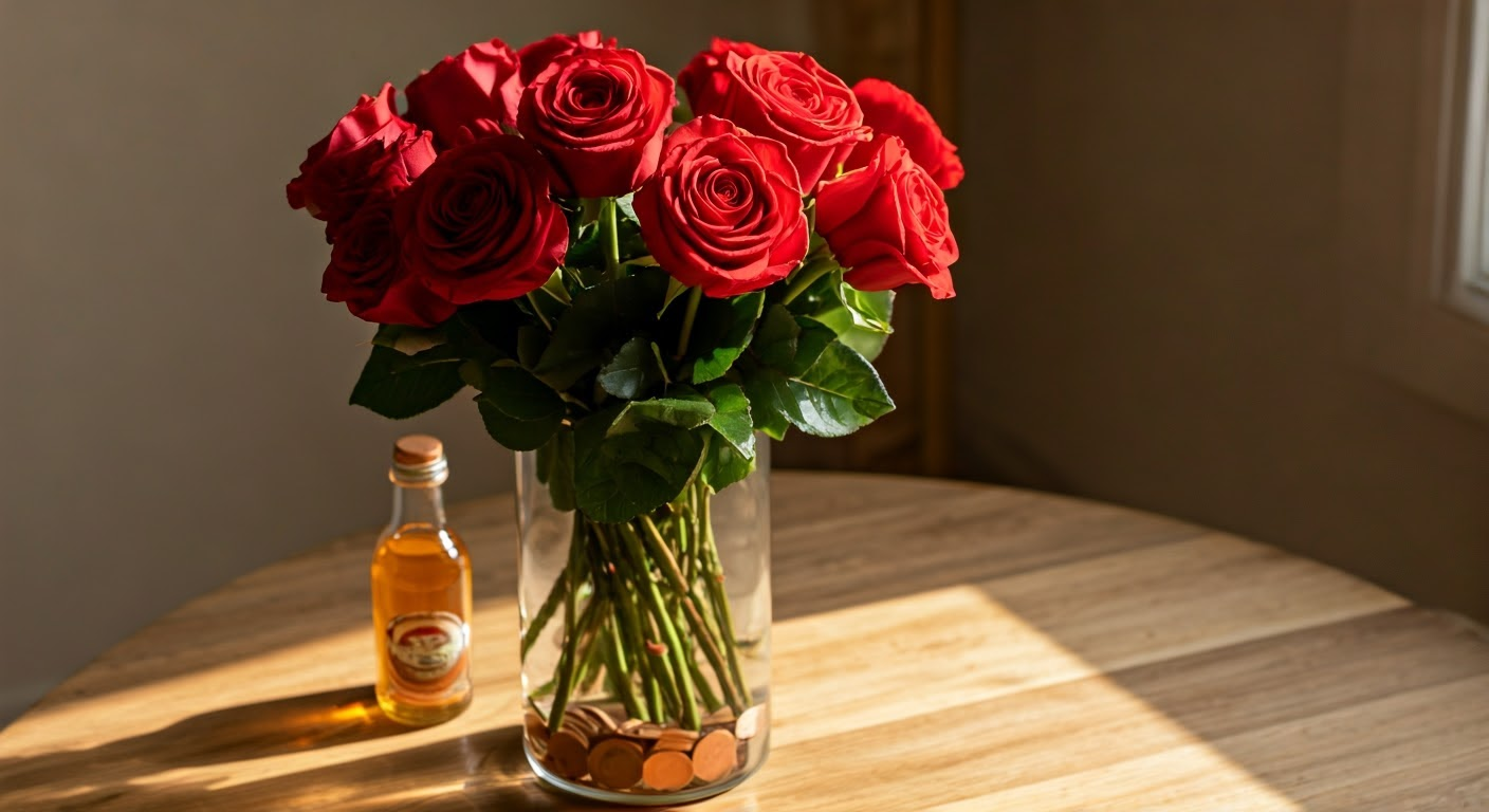 Co wsypać do róż żeby dłużej stały? Oto kilka rzeczy