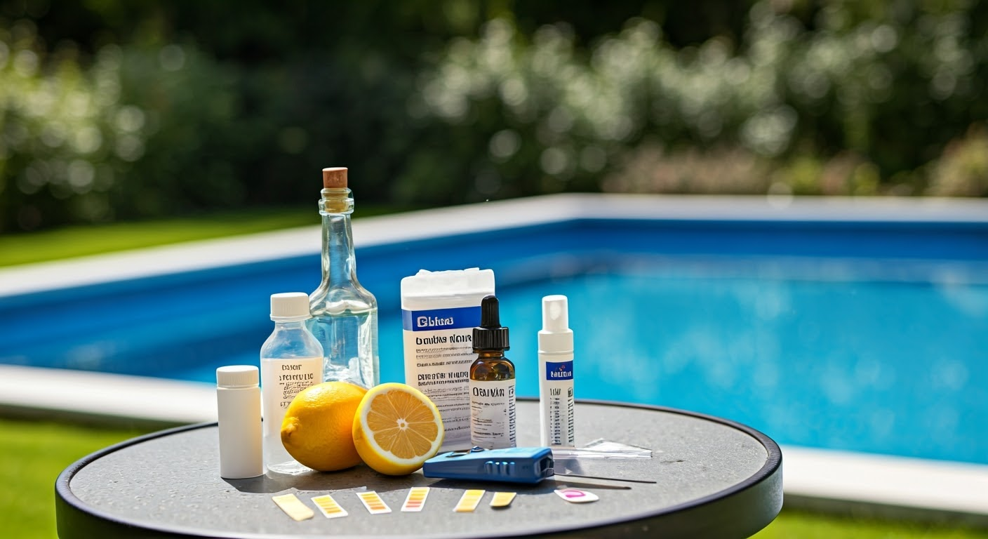 Jak obniżyć pH wody w basenie? Domowe sposoby