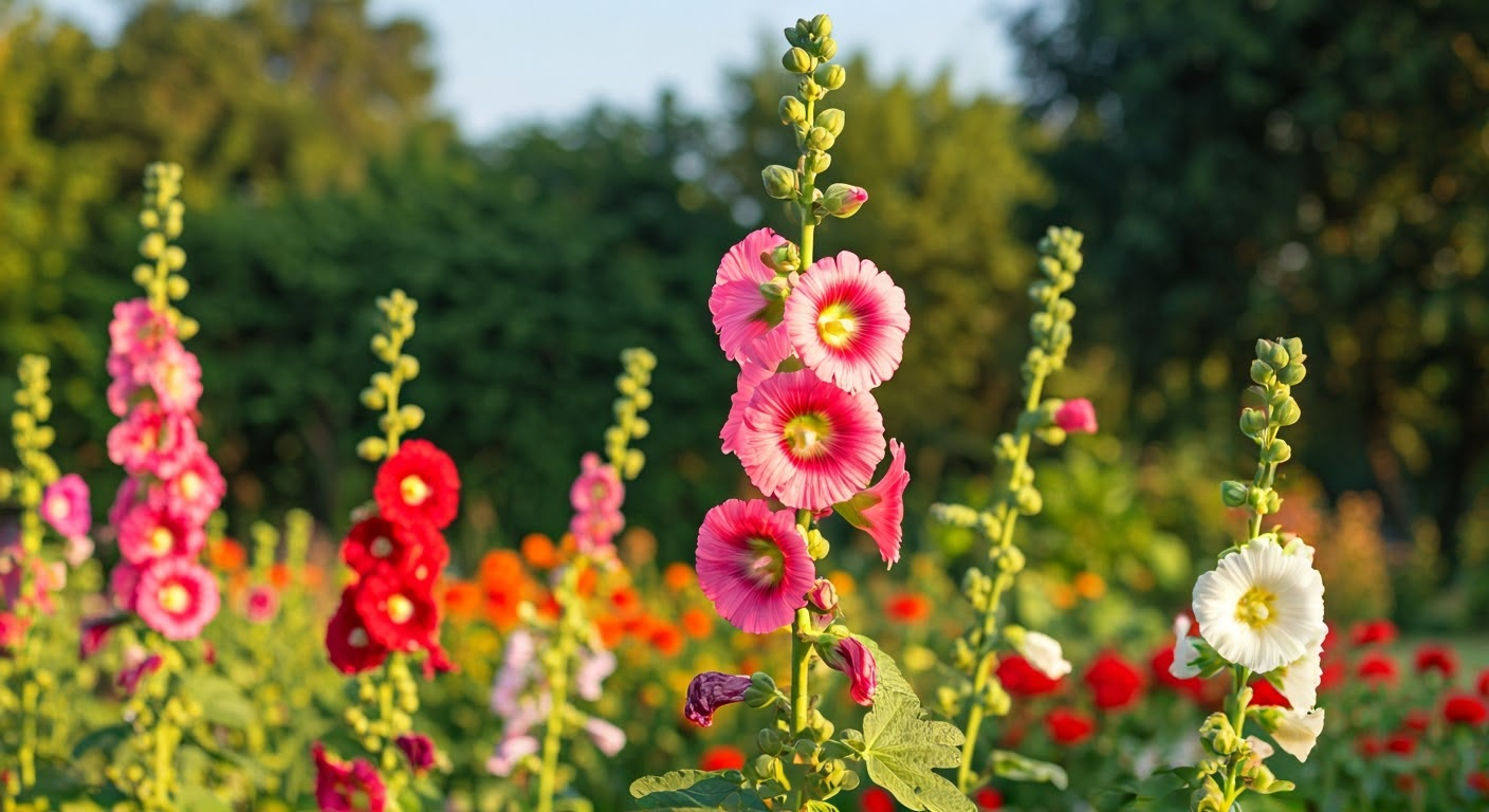 Malwa krzyżówka – odmiany i ich uprawa w ogrodzie