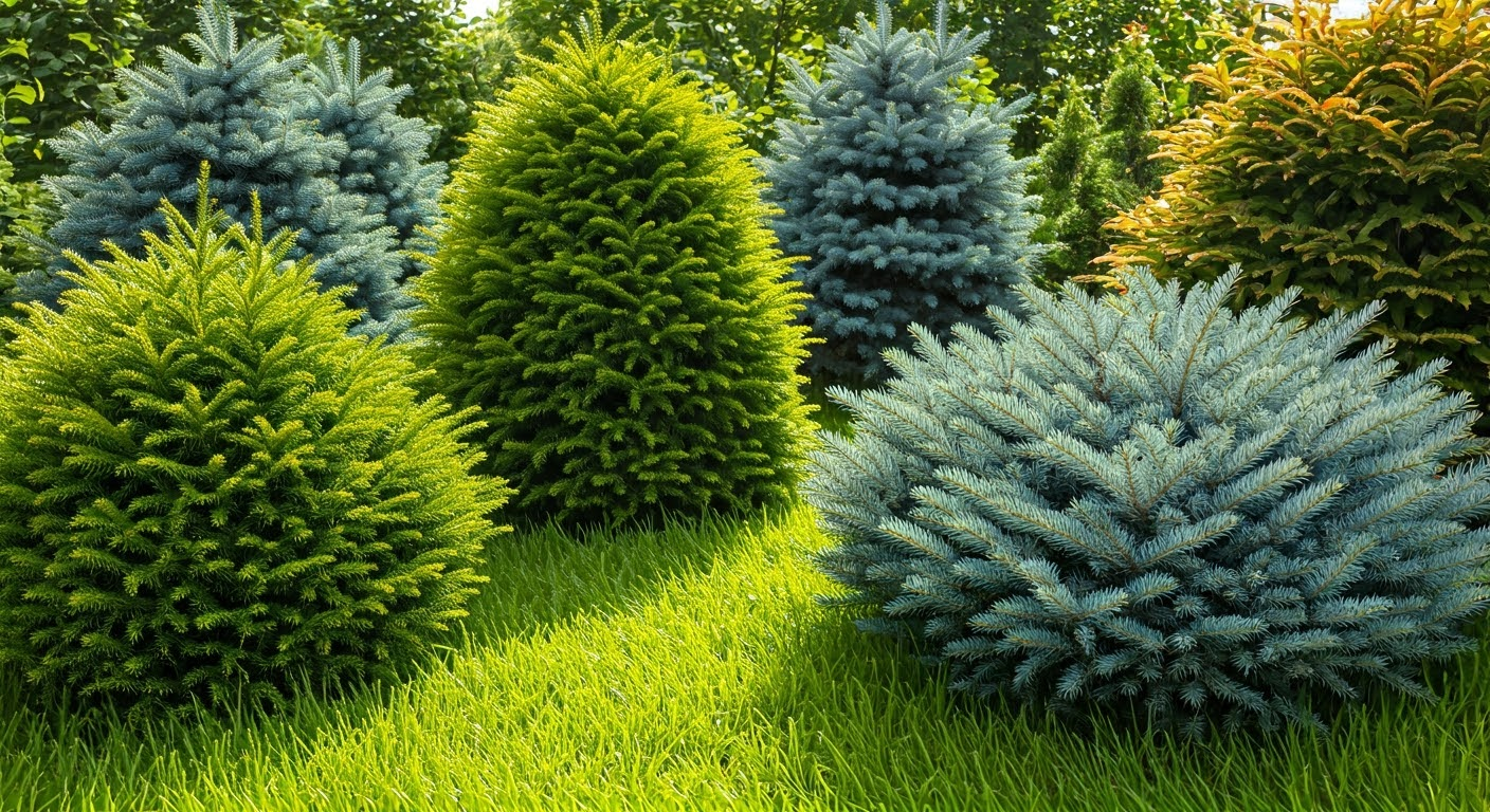 Szybko rosnące iglaki do ogrodu – jakie gatunki warto wybrać?