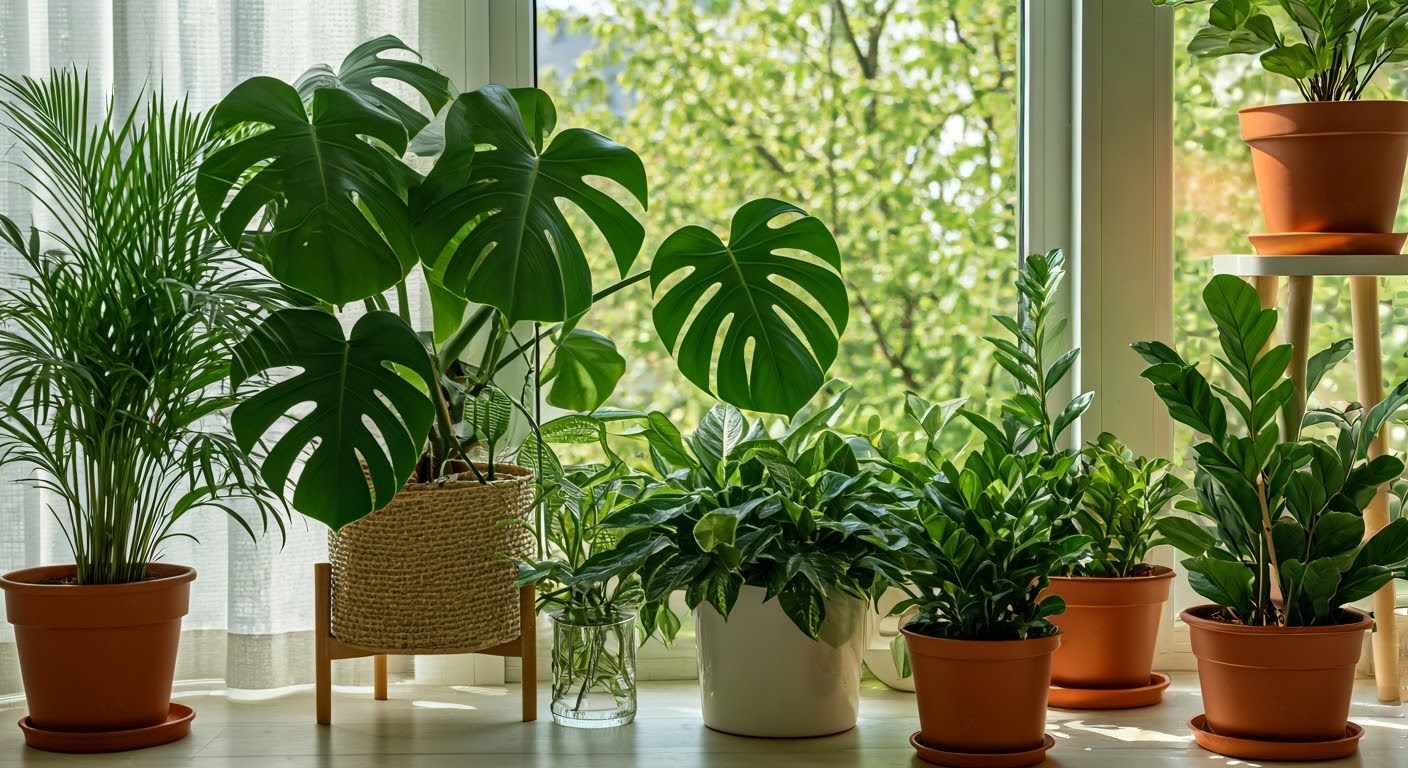 Zielone kwiaty doniczkowe – jakie są ich gatunki i które są najlepsze?